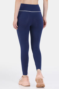 Zelocity All Day Yoga Leggings - Navy Peony — thumbnail 4